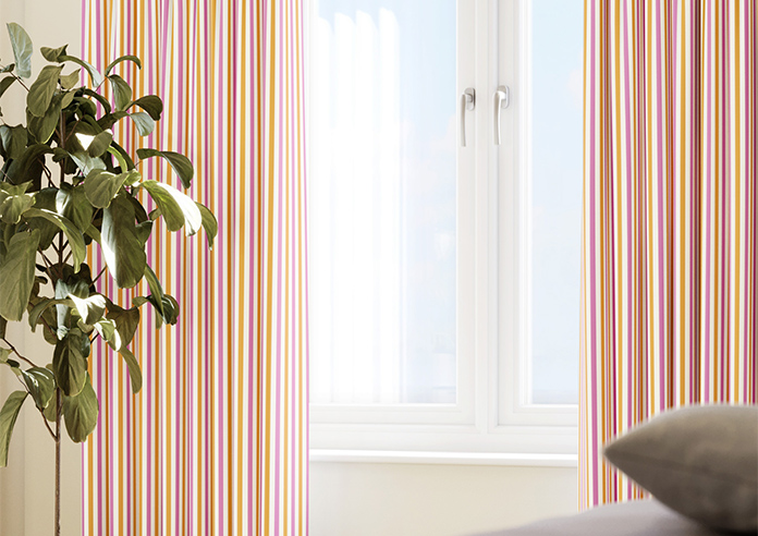 The British Stripe Co. Catherine, Notting Hill No.2 - Made to Measure Curtains - Image 5
